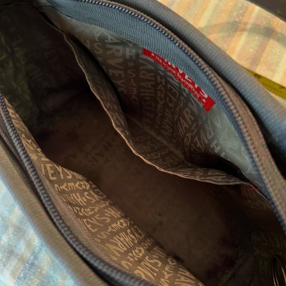 Harvey's Original Seat Belt Bag - medium shoulder tote in steel blue - Picture 6 of 10